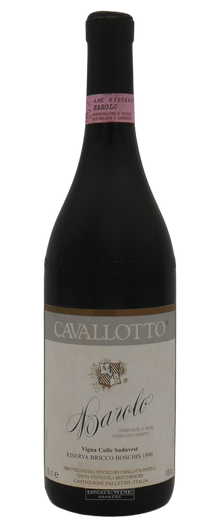 Cavallotto Barolo Bricco Boschis 1990 750ml - 1