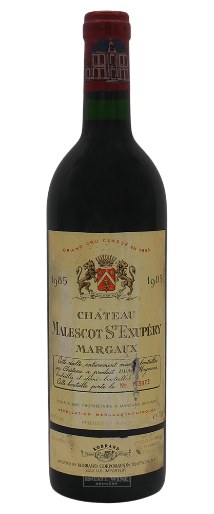 Malescot St Exupery 1985 750ml [RIPPED LABEL] - 1