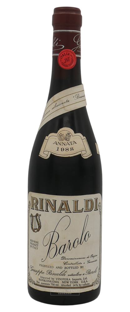 Giuseppe Rinaldi Barolo 1988 750ml - 1