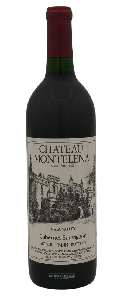 Chateau Montelena Estate Cabernet Sauvignon Napa Valley 1988 750ml - 1
