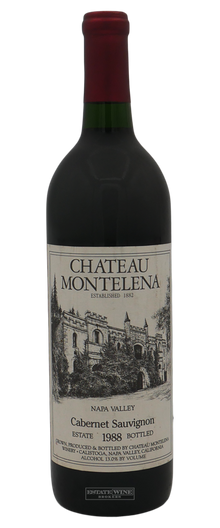 Chateau Montelena Estate Cabernet Sauvignon Napa Valley 1988 750ml - 1