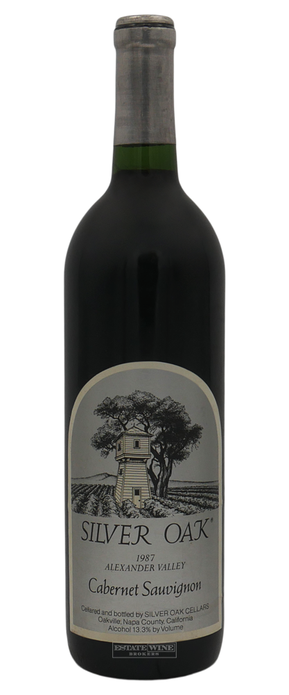 Silver Oak Cabernet Sauvignon Alexander Valley 1987 750ml - 1