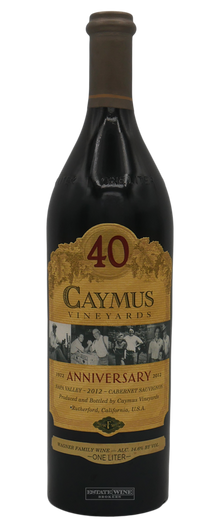 Caymus Cabernet Sauvignon 40th Anniversary Napa Valley 2012 1 liter - 1