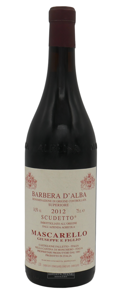 Giuseppe Mascarello e Figlio Scudetto Barbera d'Alba Superiore 2012 750ml - 1
