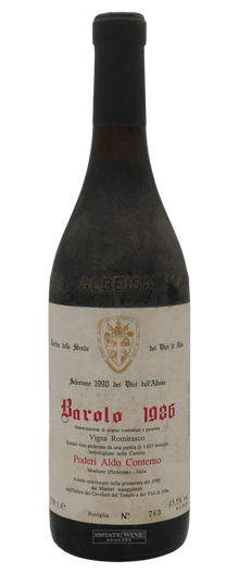 Aldo Conterno Barolo Bussia Cavaliere del Tartufo 1986 750ml - 2