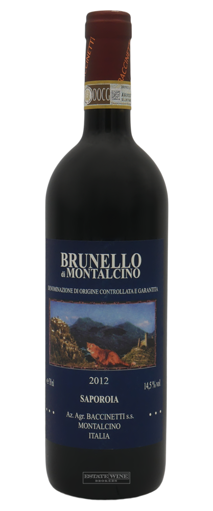 Baccinetti  La Saporoia Brunello di Montalcino 2012 750ml - 2