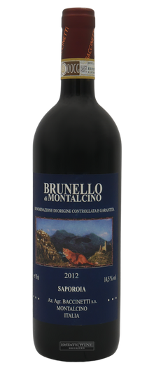 Baccinetti  La Saporoia Brunello di Montalcino 2012 750ml - 1