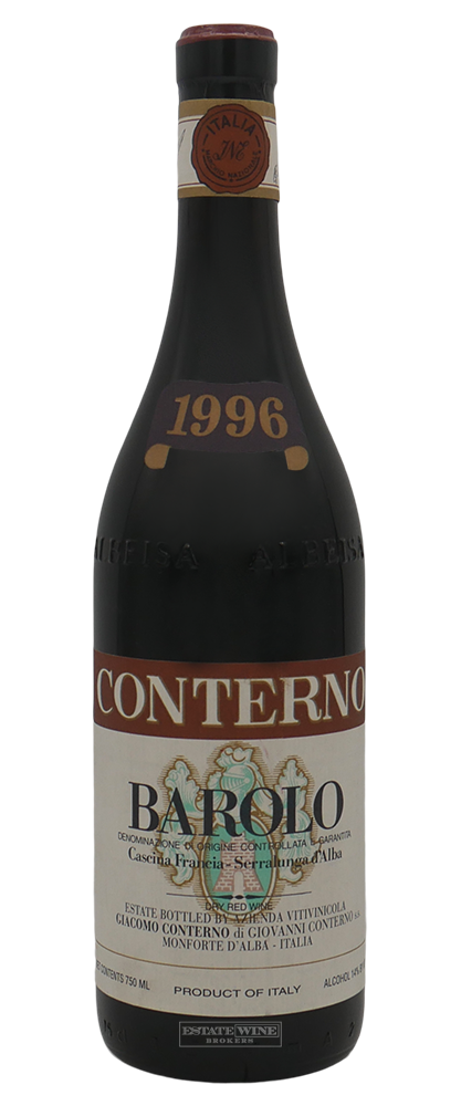 Giacomo Conterno Barolo Cascina Francia 1996 750ml - 2