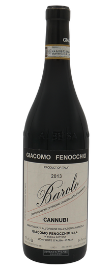 Giacomo Fenocchio Barolo Cannubi 2013 750ml - 1