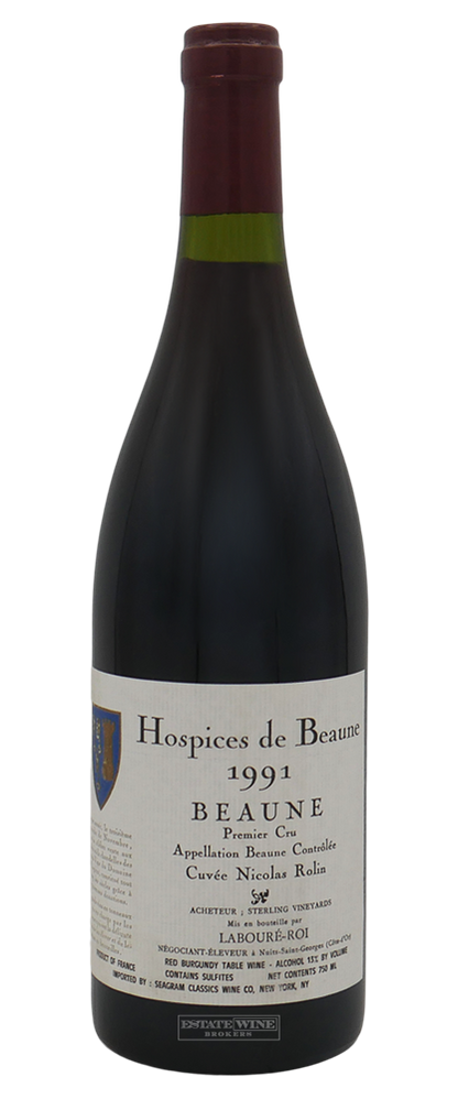 Hospices de Beaune Cuvee Nicolas Rolin 1er Cru 1991 750ml - 1