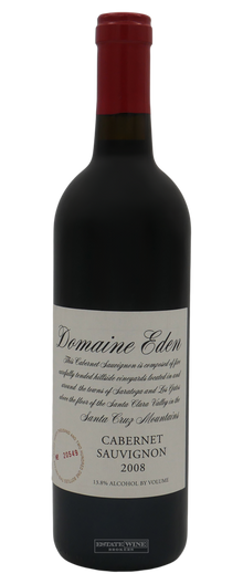 Mount Eden Vineyards Cabernet Sauvignon Domaine Eden Santa Cruz Mountains 2008 750ml - 2