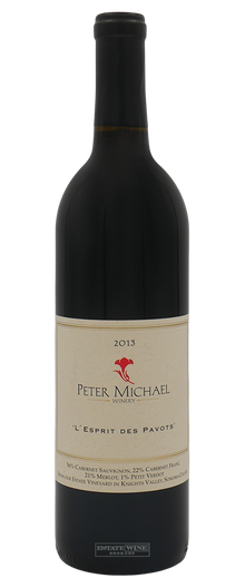 Peter Michael Cabernet Sauvignon L'Esprit des Pavots Knights Valley 2013 750ml - 2
