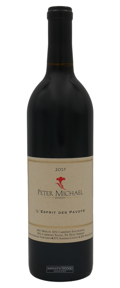 Peter Michael Cabernet Sauvignon L'Esprit des Pavots Knights Valley 2017 750ml - 1