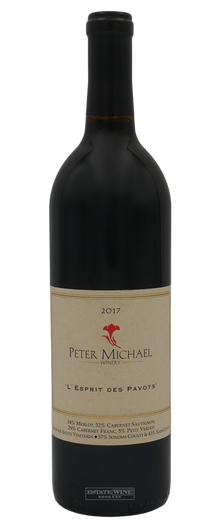 Peter Michael Cabernet Sauvignon L'Esprit des Pavots Knights Valley 2017 750ml - 1