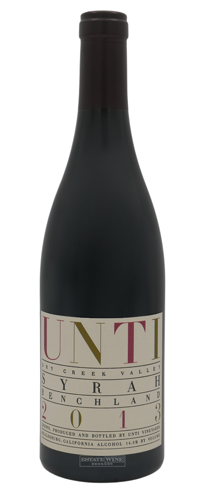 Unti Vineyards Syrah Benchland Dry Creek Valley 2013 750ml - 1
