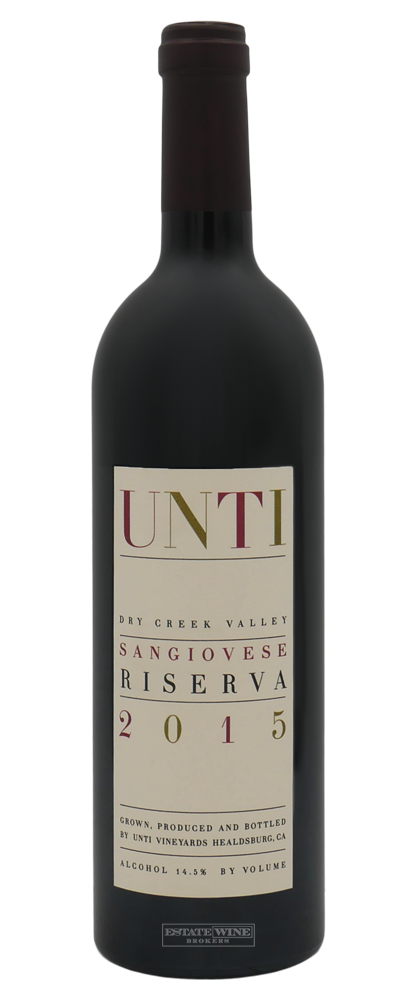 Unti Vineyard Sangiovese Riserva Dry Creek Valley 2015 750ml - 1