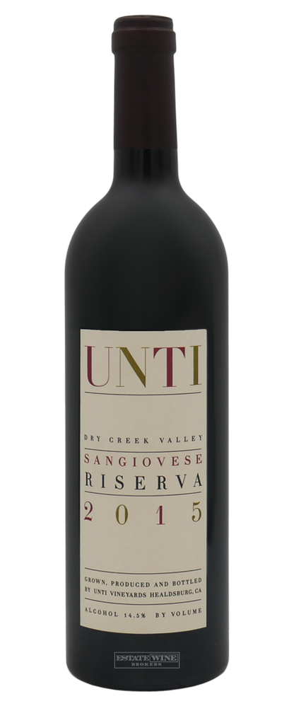 Unti Vineyard Sangiovese Riserva Dry Creek Valley 2015 750ml - 2