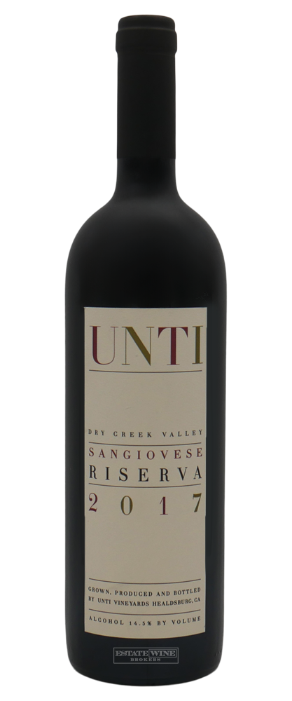 Unti Vineyards Sangiovese Riserva Dry Creek Valley 2017 750ml - 1