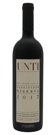Unti Vineyards Sangiovese Riserva Dry Creek Valley 2017 750ml - 1