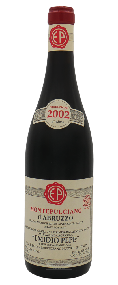 Emidio Pepe Montepulciano d'Abruzzo 2002 750ml - 1