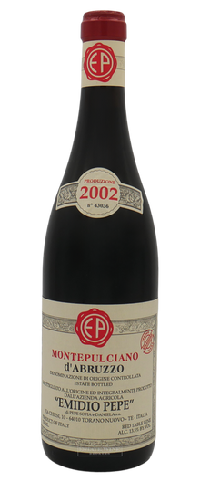 Emidio Pepe Montepulciano d'Abruzzo 2002 750ml - 1