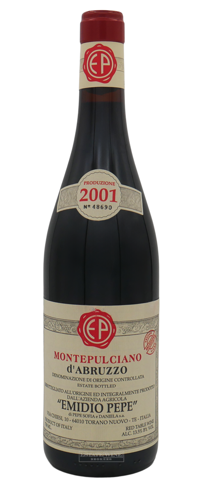 Emidio Pepe Montepulciano d'Abruzzo 2001 750ml - 1
