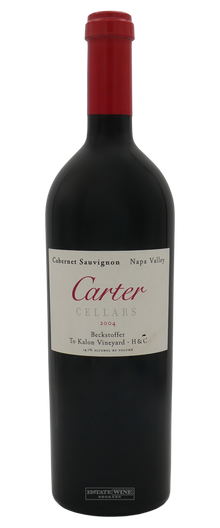 Carter Cellars Cabernet Sauvignon Beckstoffer To Kolan Vineyard Napa Valley 2004 750ml - 1