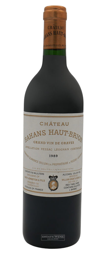 Bahans Haut Brion 1989 750ml - 1