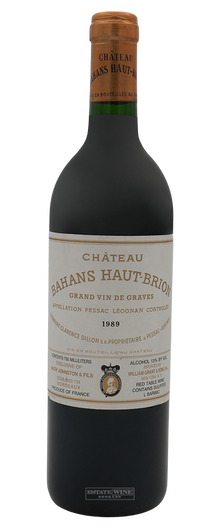Bahans Haut Brion 1989 750ml - 1