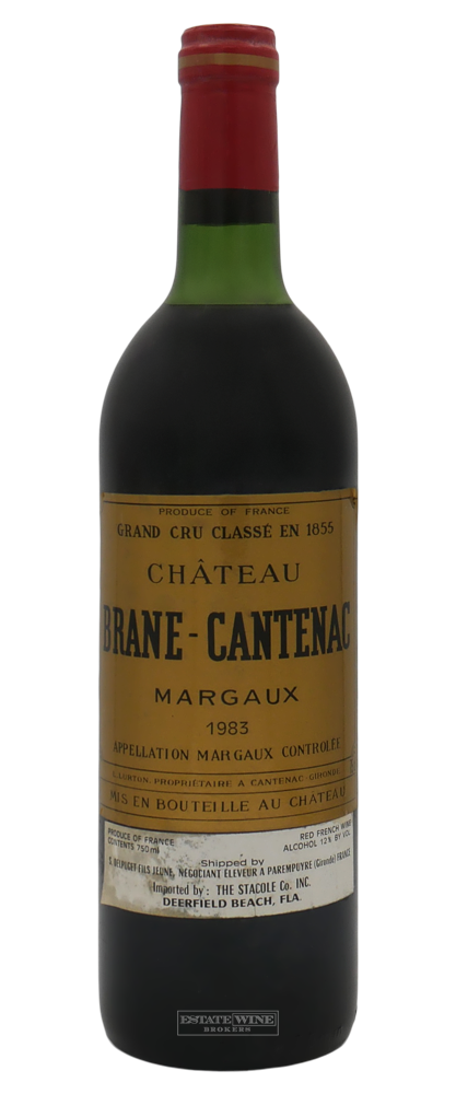 Brane Cantenac Margaux 1983 750ml - 1