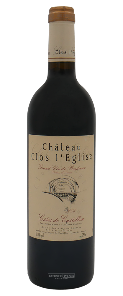 Clos l'Eglise 2003 750ml - 1
