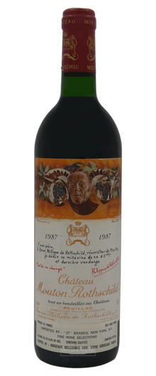 Mouton Rothschild 1987 750ml - 1