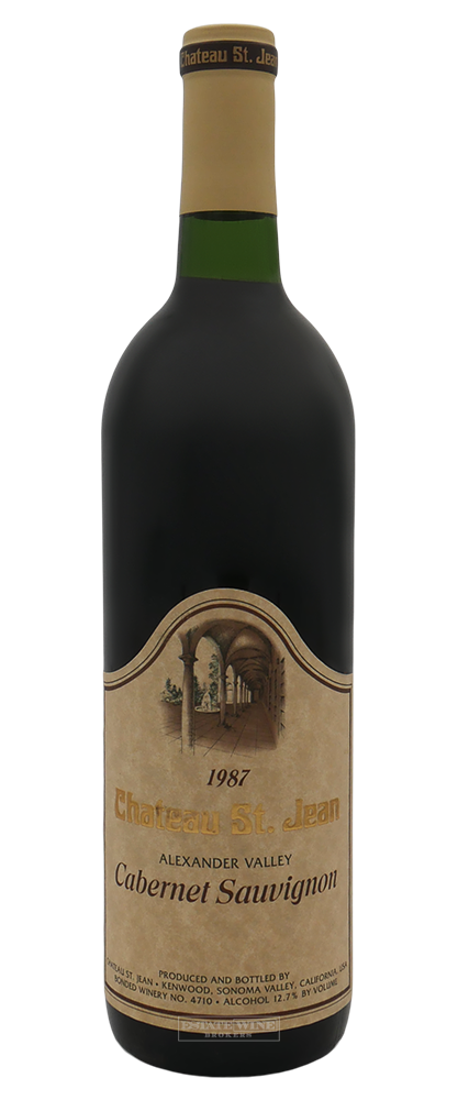 Chateau St. Jean Cabernet Sauvignon Alexander Valley 1987 750ml - 1