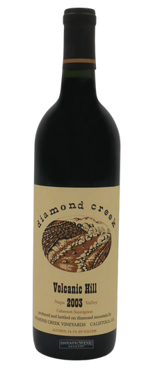 Diamond Creek Cabernet Sauvignon Volcanic Hill Napa Valley 2003 750ml - 1