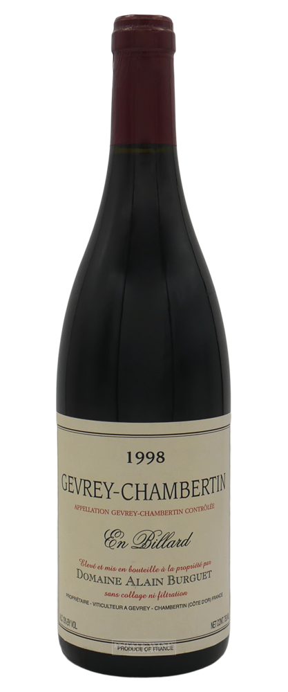 Domaine Alain Burguet Gevery Chambertin En Billard 1998 750ml - 1