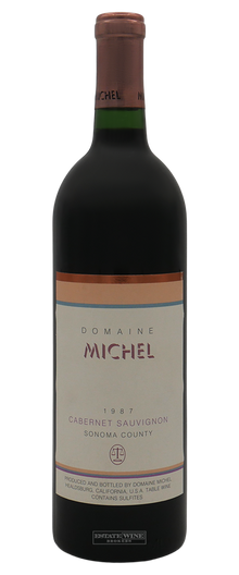 Domaine Michel Cabernet Sauvignon Sonoma County 1987 750ml - 1