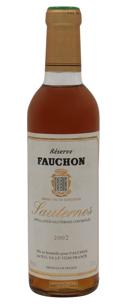 Fauchon Sauternes 2002 375ml - 1