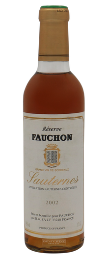 Fauchon Sauternes 2002 375ml - 1