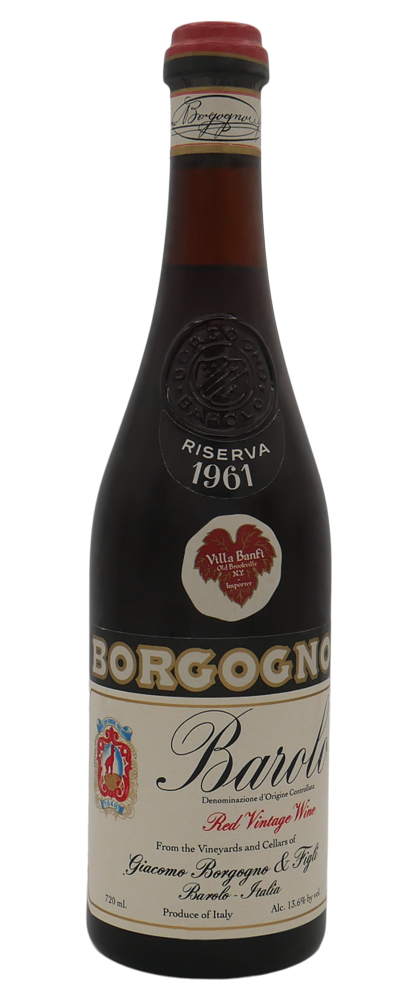 Giacomo Borgogno & Figli Barolo Riserva 1961 750ml - 1