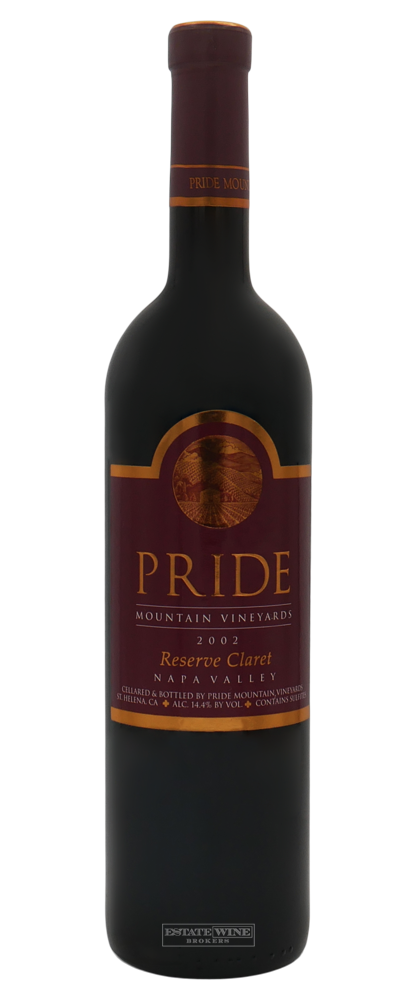 Pride Mountain Vineyards Claret Reserve Napa Valley 2002 750ml - 1