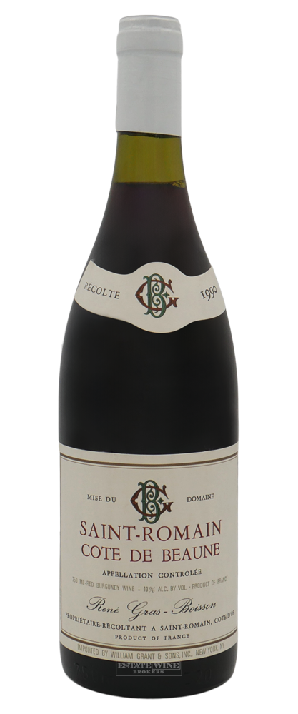 Rene Gras Boisson Saint Romain 1990 750ml - 1