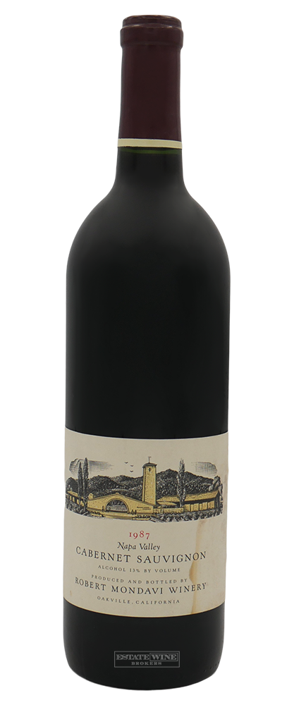 Robert Mondavi Winery Cabernet Sauvignon Oakville 1987 750ml - 1