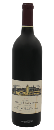 Robert Mondavi Winery Cabernet Sauvignon Oakville 1987 750ml - 1