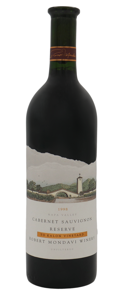 Robert Mondavi Winery Cabernet Sauvignon Reserve To Kalon Vineyard Napa Valley 1998 750ml - 1