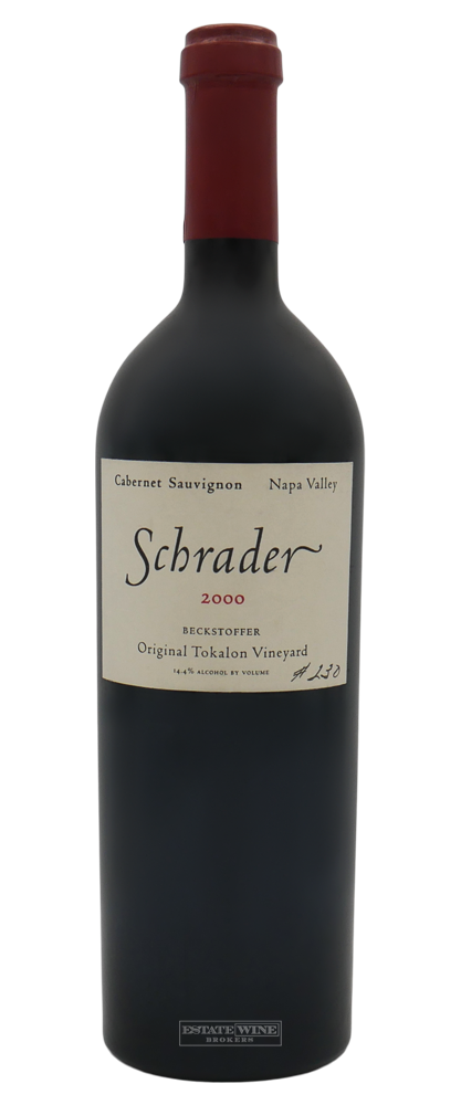 Schrader Cabernet Sauvignon Beckstoffer Original ToKalon Vineyard Napa Valley 2000 750ml - 1