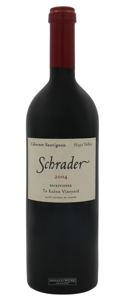 Schrader Cabernet Sauvignon Beckstoffer To Kolan Vineyard Napa Valley 2004 750ml - 1