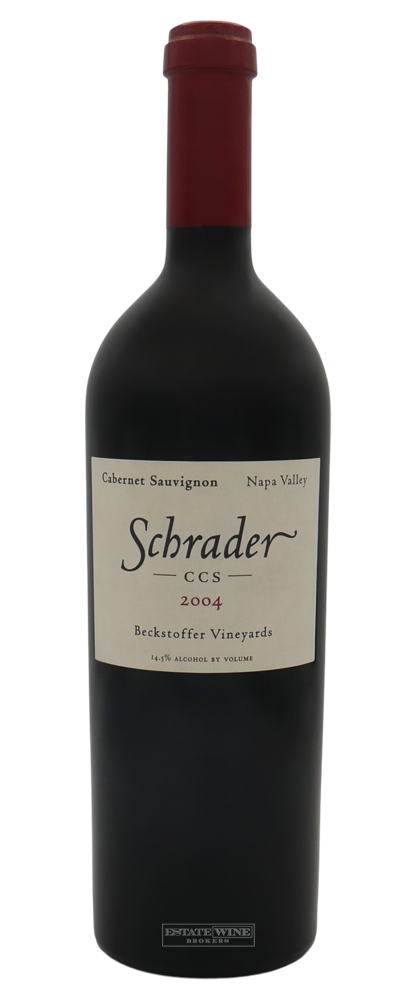 Schrader CCS Cabernet Sauvignon Beckstoffer To Kalon Vineyard Napa Valley 2004 750ml - 1