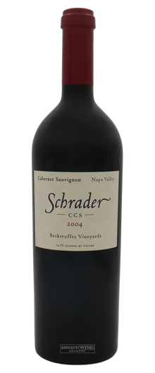 Schrader CCS Cabernet Sauvignon Beckstoffer To Kalon Vineyard Napa Valley 2004 750ml - 1