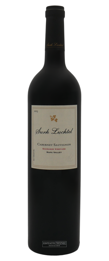 Surh Luchtel Cabernet Sauvignon Sacrashe Vineyard Napa Valley 2003 750ml - 1