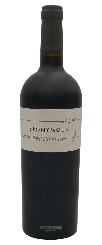 Eponymous Cabernet Sauvignon MacAllister Sonoma Valley 2006 750ml - 1